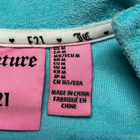 Juicy Couture Aqua Button-Up Shirt - Picture 7 of 7